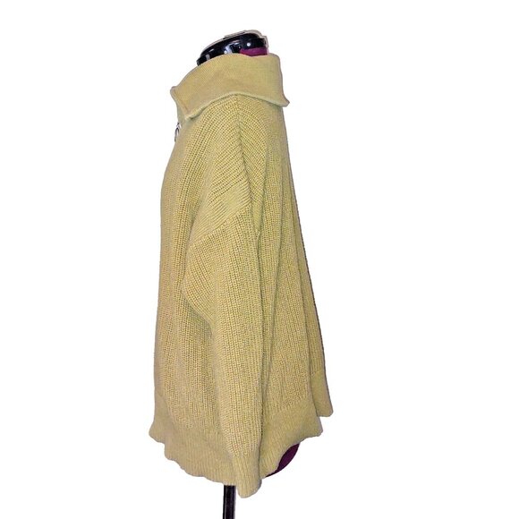 AVA & VIV Pullover 1/4 Zip Sweater Tan Womens Size 2X Long Sleeve - Picture 3 of 6